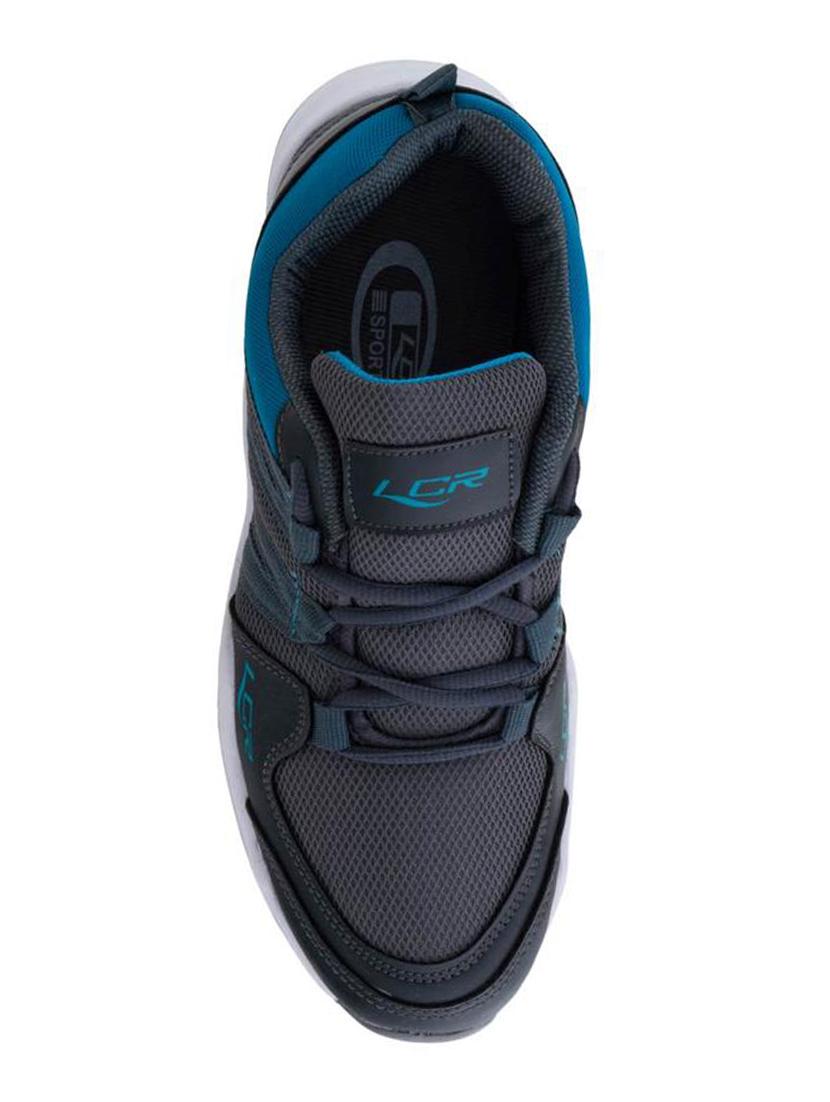 grey mesh ace up sport shoes - 16848009 - Zoom Image - 4