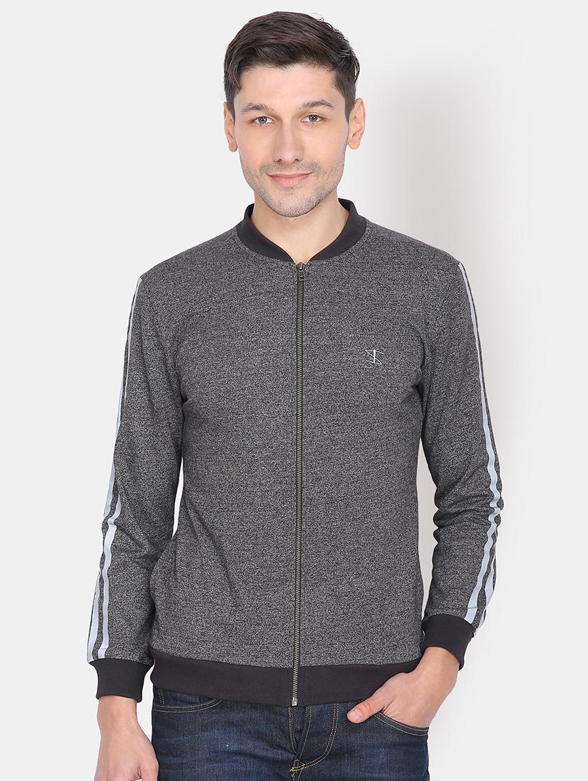 grey taped casual jacket - 16848011 - Zoom Image - 1