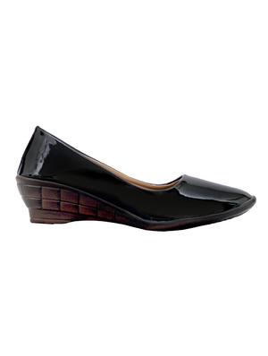 black slip on wedges - 16848210 - Standard Image - 2