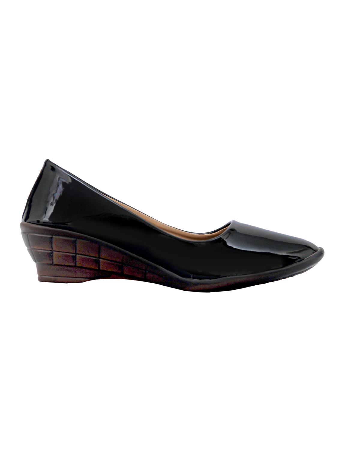 black slip on wedges - 16848210 - Zoom Image - 2