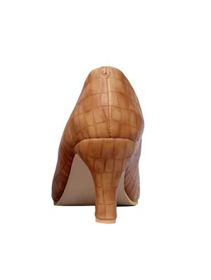 tan slip on pumps - 16848212 - Standard Image - 3