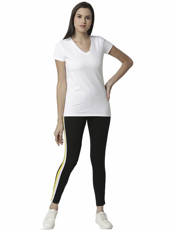 side tape high rise jegging - 16848348 - Zoom Image - 4