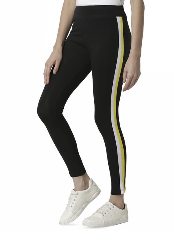 side tape high rise jegging - 16848355 - Zoom Image - 2