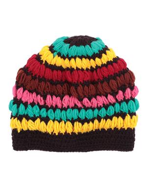 multi colored cotton cap - 16848646 - Standard Image - 4