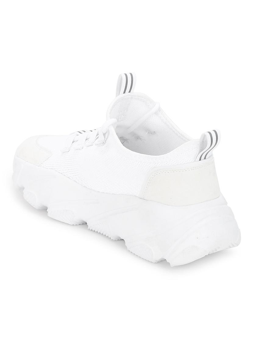 white lace-up casual shoes - 16848712 - Zoom Image - 3