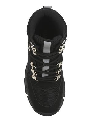 black lace-up boots - 16848714 - Standard Image - 4