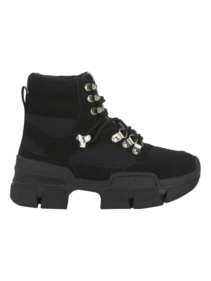 black lace-up boots - 16848714 - Zoom Image - 2