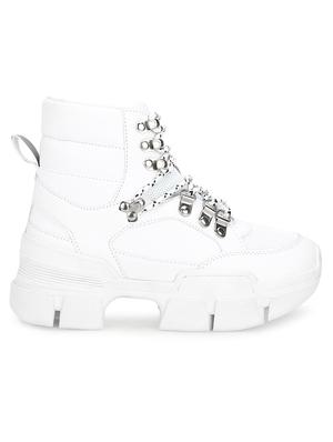 white lace-up boots - 16848717 - Standard Image - 2