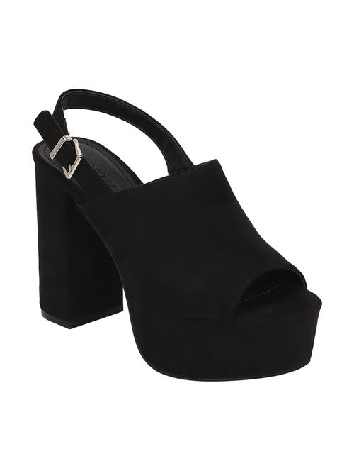 black back strap sandals - 16848738 - Very Small Image - 1