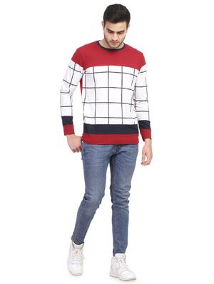 maroon checkered t-shirt - 16849184 - Standard Image - 3