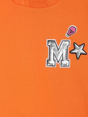 orange cotton sweatshirt - 16850526 - Standard Image - 4
