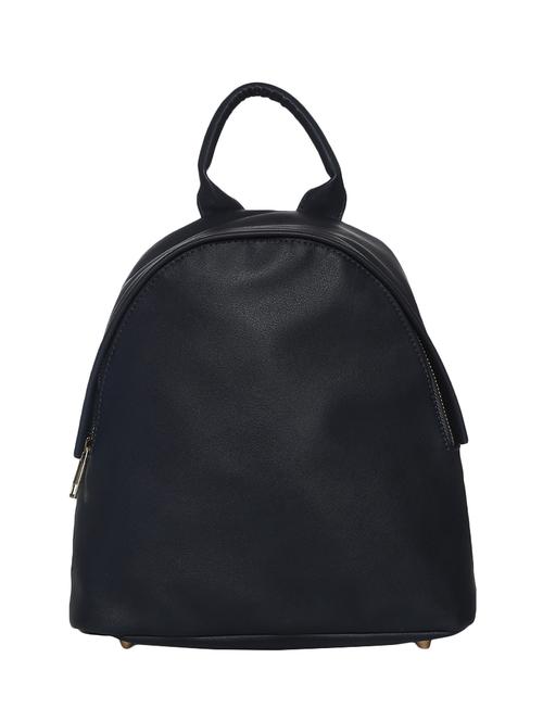 blue leatherette regular backpack - 16850539 - Standard Image - 1