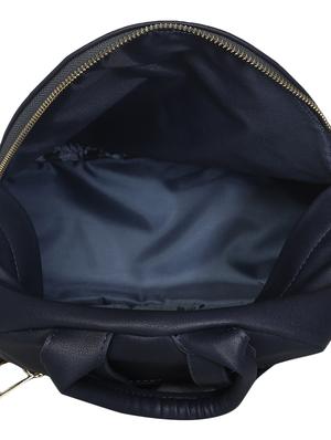 blue leatherette regular backpack - 16850539 - Standard Image - 3