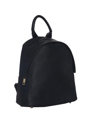 blue leatherette regular backpack - 16850539 - Standard Image - 4