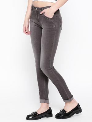 high rise stone washed jeans - 16850972 - Standard Image - 2