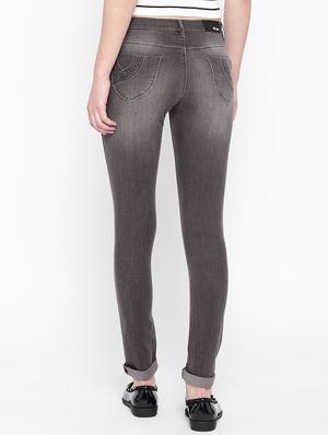 high rise stone washed jeans - 16850972 - Standard Image - 3