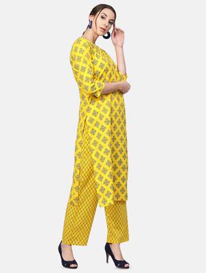 printed kurta palazzo set - 16851757 - Standard Image - 2