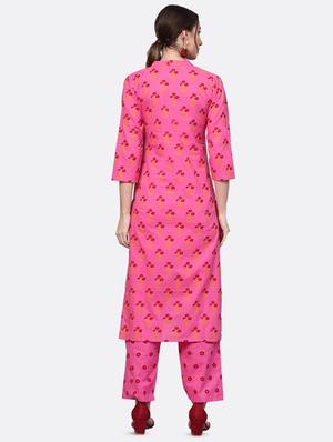 floral kurta palazzo set - 16851759 - Standard Image - 3