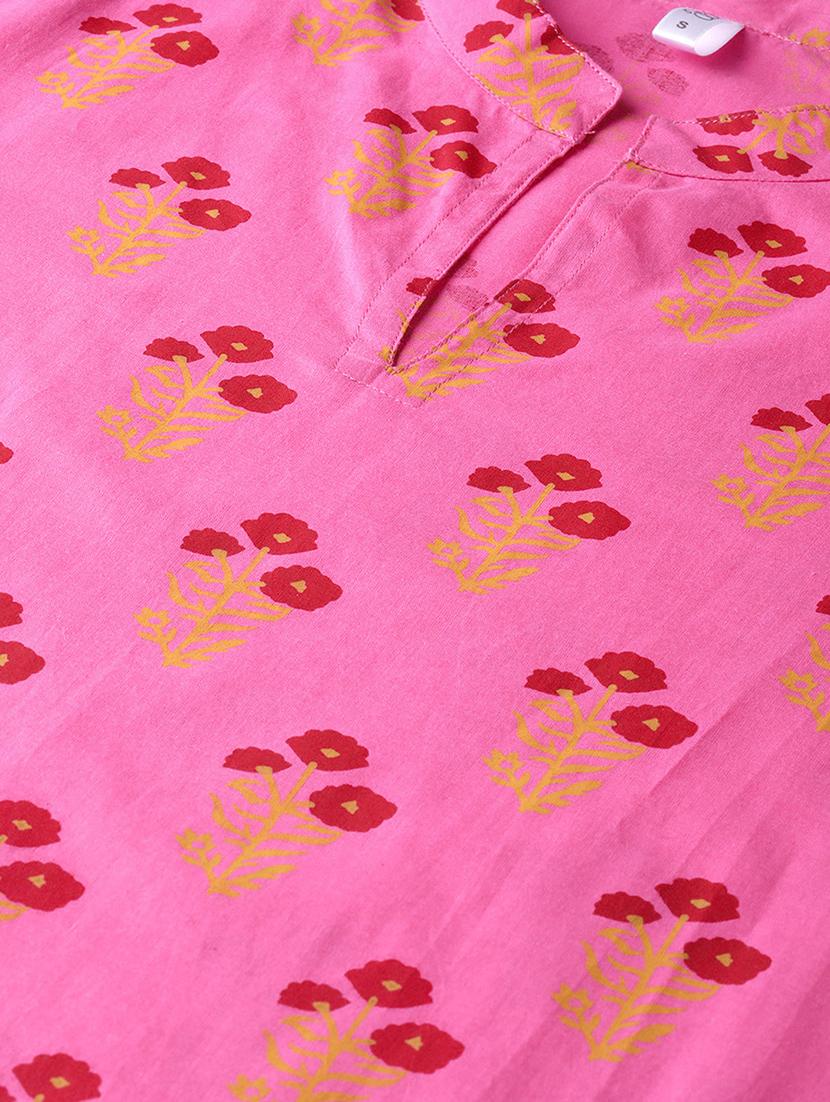 floral kurta palazzo set - 16851759 - Zoom Image - 4