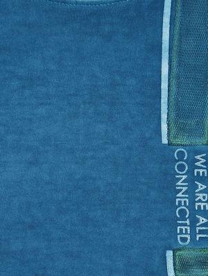 light blue cotton tshirt - 16852417 - Standard Image - 3