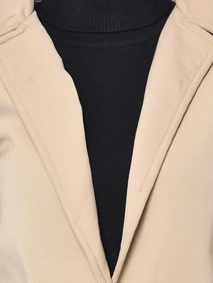front pocket trench coat - 16852503 - Standard Image - 5