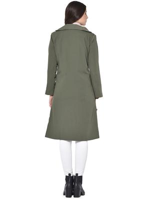 front pocket trench coat - 16852504 - Standard Image - 3