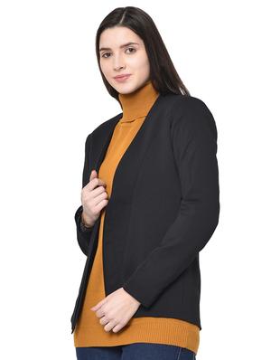 long sleeves solid blazer - 16852506 - Standard Image - 3