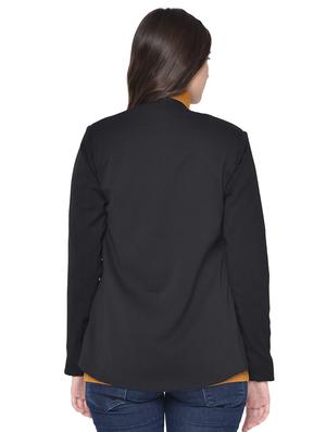 long sleeves solid blazer - 16852506 - Standard Image - 4