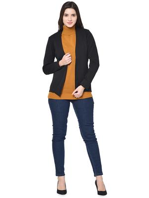 long sleeves solid blazer - 16852506 - Standard Image - 5