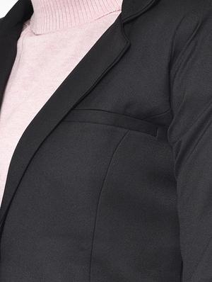 single button formal blazer - 16852507 - Standard Image - 4