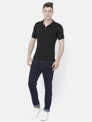 blue solid plain jeans - 16852709 - Standard Image - 4