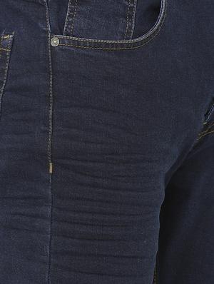 blue solid plain jeans - 16852709 - Standard Image - 5