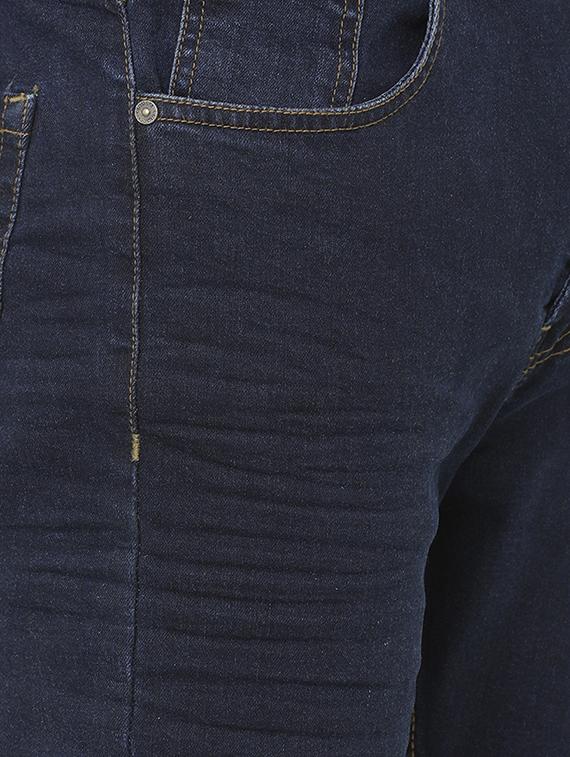 blue solid plain jeans - 16852709 - Zoom Image - 5