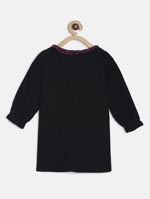 black cotton frock - 16853092 - Standard Image - 2