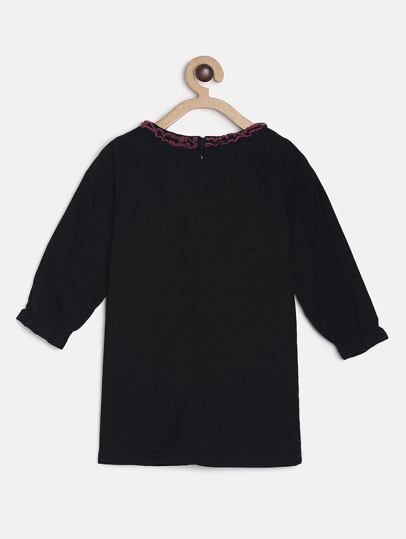 black cotton frock - 16853092 - Zoom Image - 2
