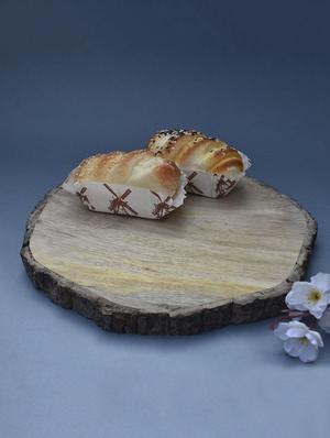 wooden round platter set - 16853209 - Standard Image - 2