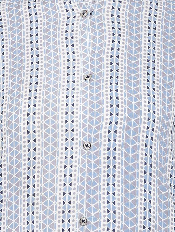 printed straight kurta - 16853333 - Zoom Image - 5