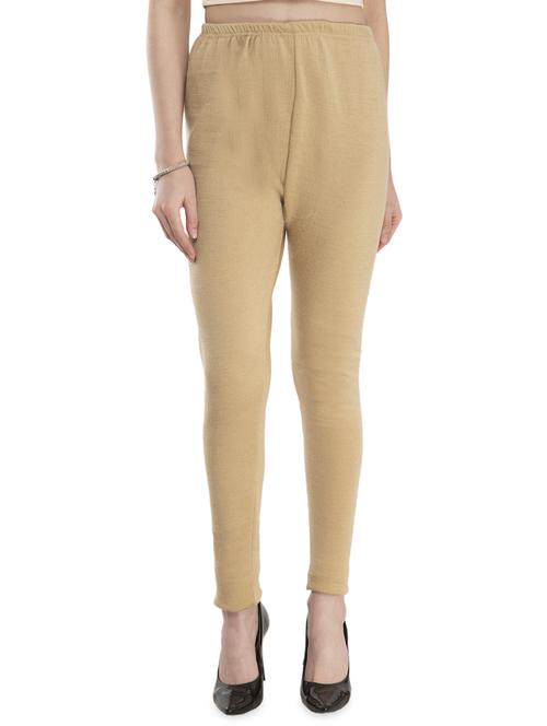 beige wool leggings - 16853788 - Standard Image - 1