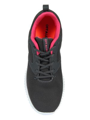 grey lace-up sports shoes - 16854561 - Standard Image - 4