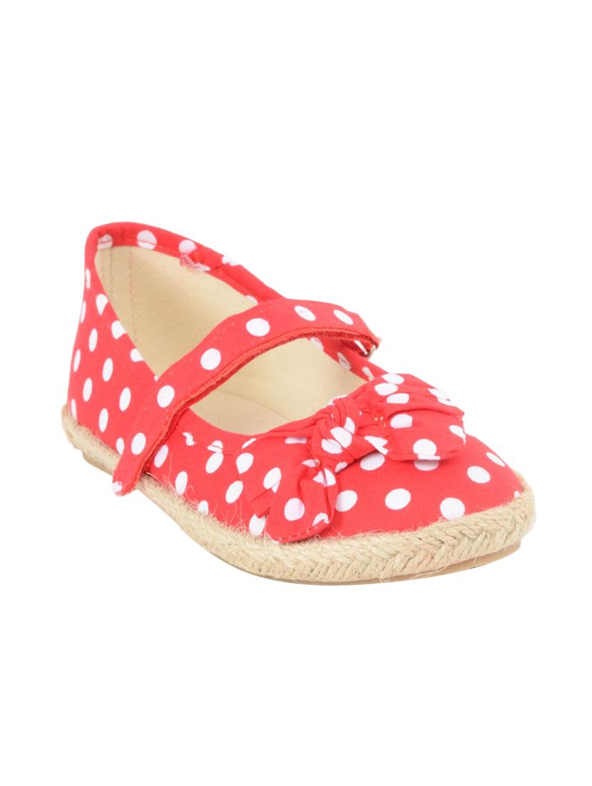 girl's red polka dots slip on sandal - 16854887 - Zoom Image - 1