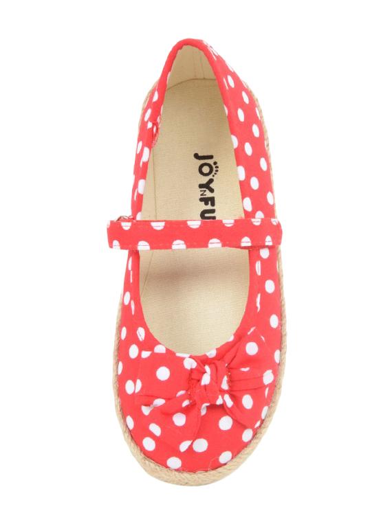 girl's red polka dots slip on sandal - 16854887 - Zoom Image - 4