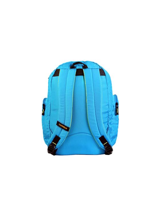 blue polyester backpack - 16854938 - Zoom Image - 2