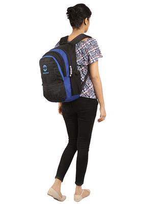 black polyester backpack - 16854943 - Standard Image - 5