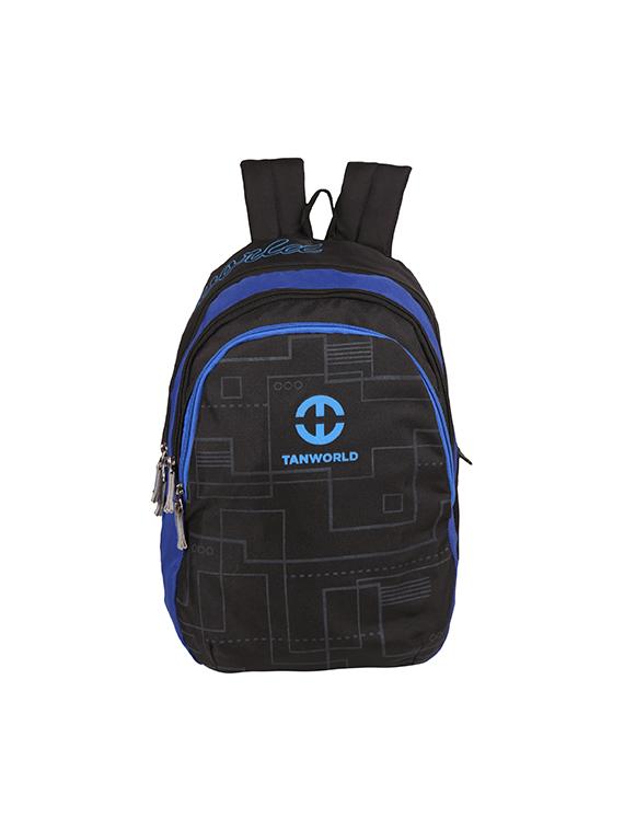 black polyester backpack - 16854943 - Zoom Image - 1