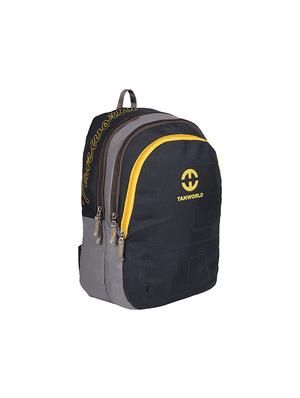 black polyester backpack - 16854945 - Standard Image - 4
