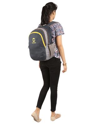 black polyester backpack - 16854945 - Standard Image - 5