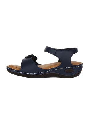 blue back strap sandals - 16855337 - Standard Image - 2