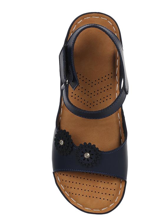 blue back strap sandals - 16855337 - Zoom Image - 4