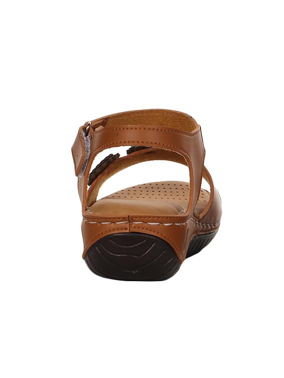tan back strap sandals - 16855348 - Zoom Image - 3