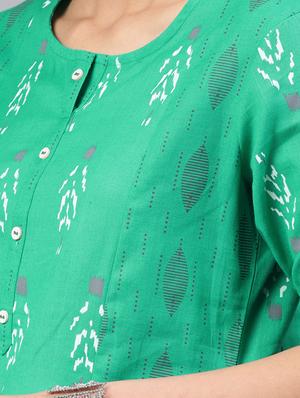 ikat kurta palazzo set - 16856240 - Standard Image - 4